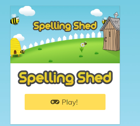 spelling shed logo