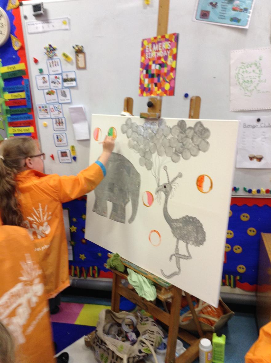 Elmer Art Day photos