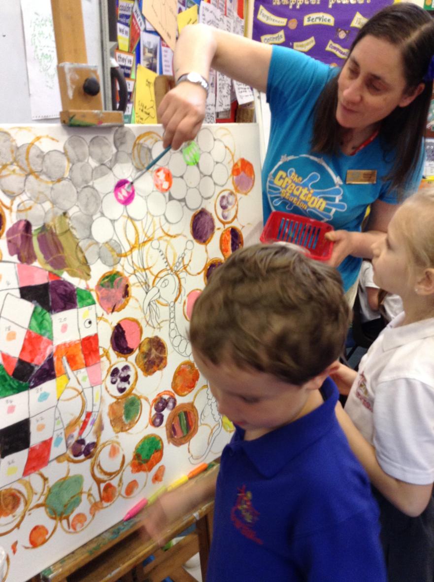 Elmer Art Day photos